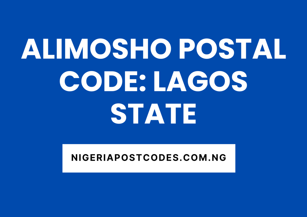 Alimosho Postal Code