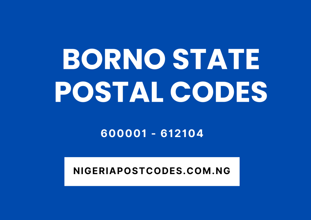 Borno State Postal Codes