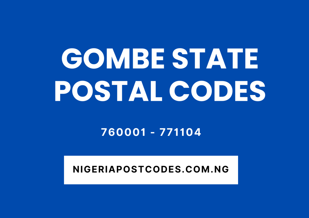 Gombe State Postal Codes