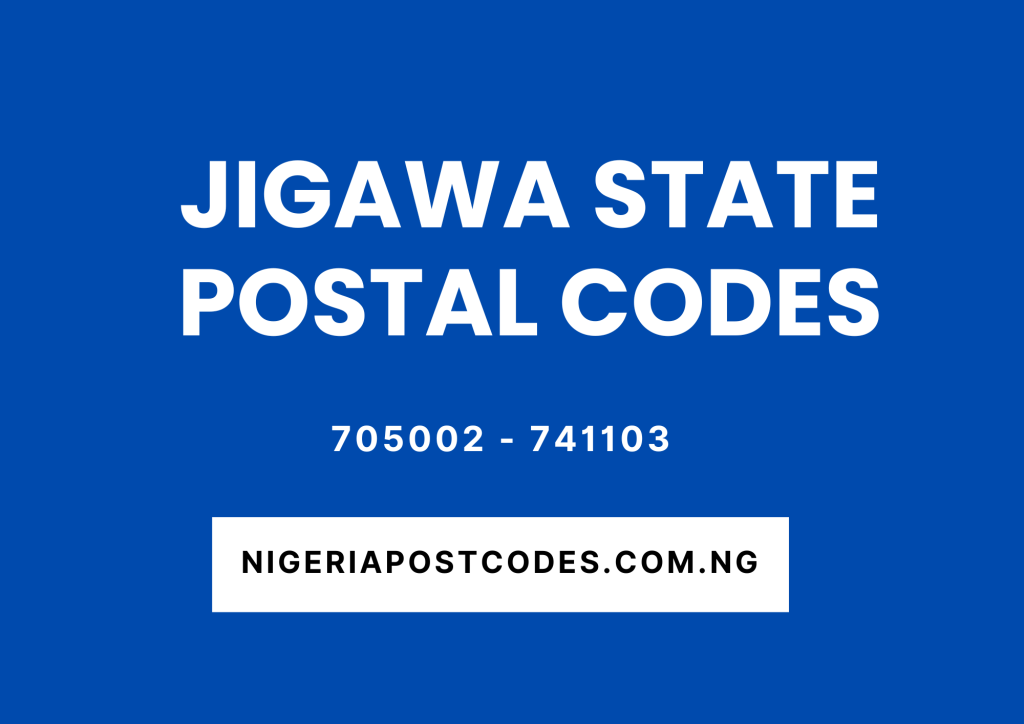 Jigawa State Postal Codes