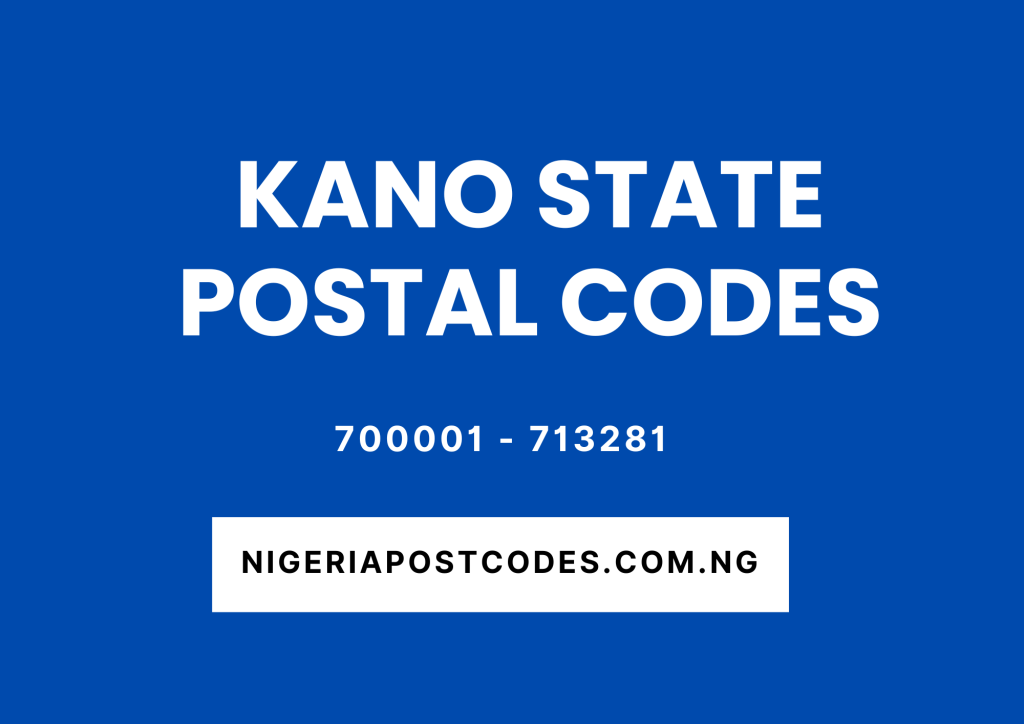 Kano State Postal Codes