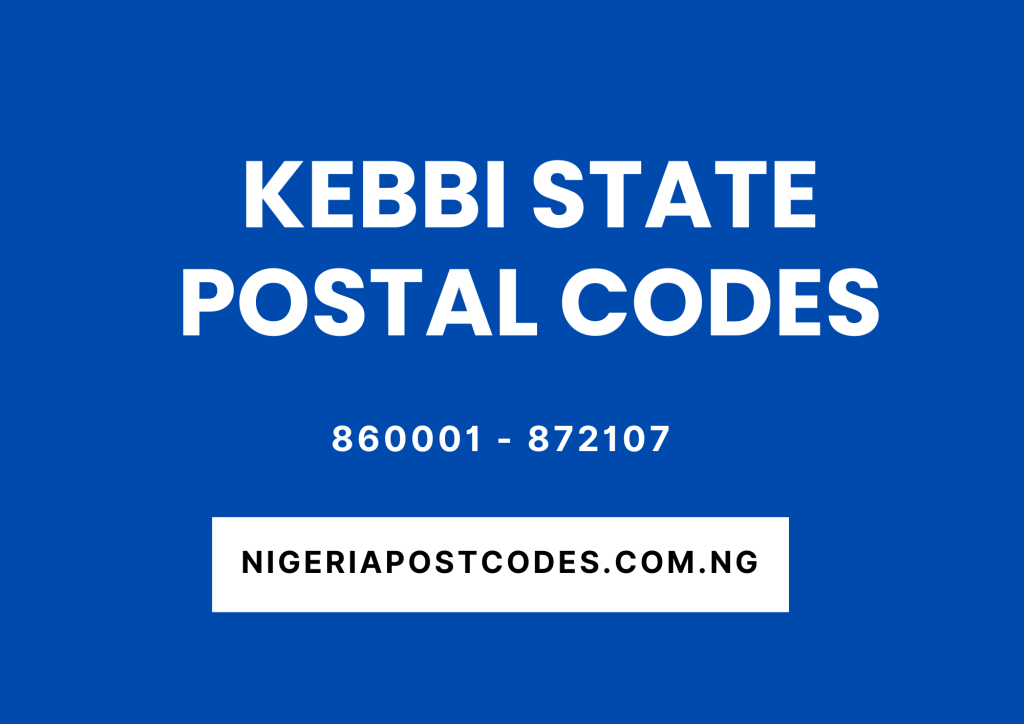 Kebbi State Postal Codes