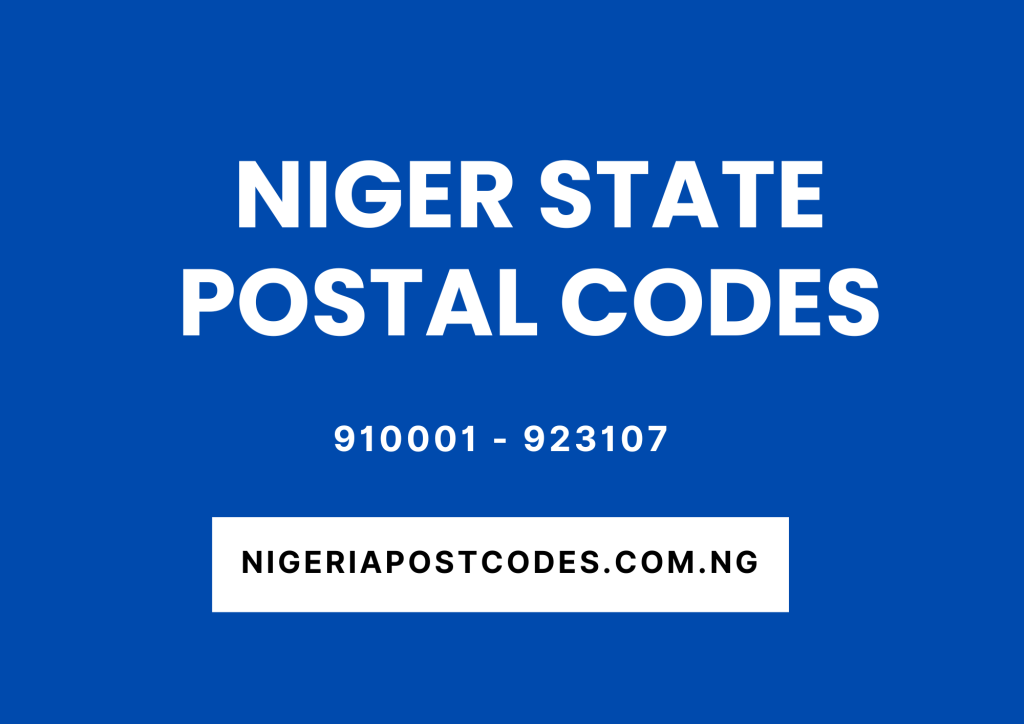 Niger State Postal Codes