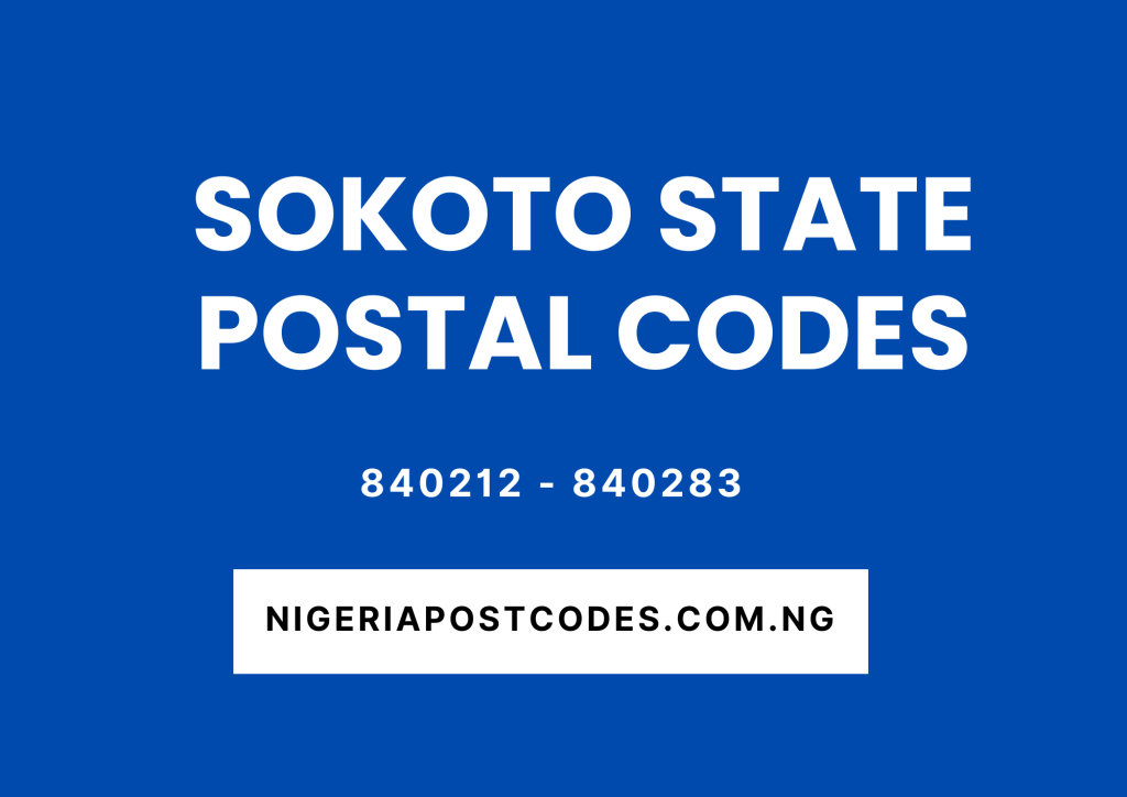 Sokoto State Postal Codes