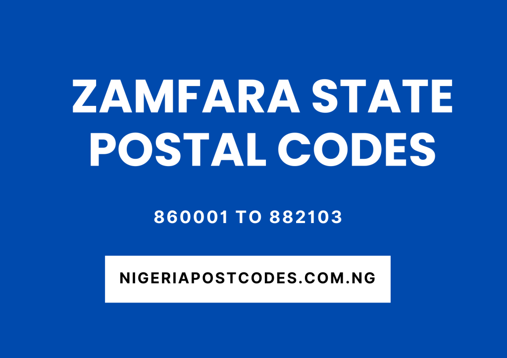 Zamfara State Postal Codes